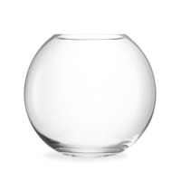 LSA International Vaso Globe grande de vidro - Neutro