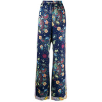 M Missoni Calça com estampa paisley e ajuste no cós - Azul