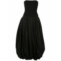 Maggie Marilyn Vestido Double Take com recorte franzido - Preto