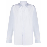 Maison Margiela Camisa de algodão com listras - Branco