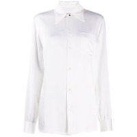 Maison Margiela Camisa mangas longas com abotoamento - Branco