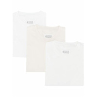 Maison Margiela Camiseta com gola redonda - Branco