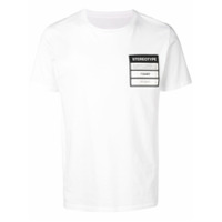 Maison Margiela Camiseta 'Stereotype' com patch - Branco