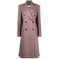 Maison Margiela double-breasted tailored wool coat - Rosa