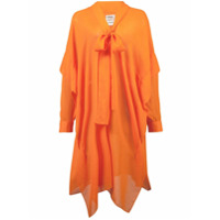 Maison Rabih Kayrouz asymmetric dress - Amarelo