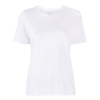 Majestic Filatures Camiseta decote careca com mangas curtas - Branco