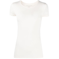 Majestic Filatures Camiseta decote careca com stretch - Branco