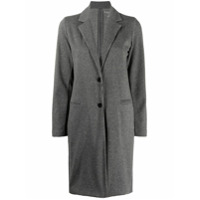 Majestic Filatures single breasted houndstooth coat - Cinza