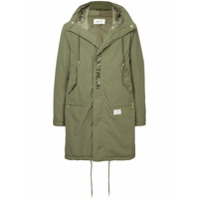Makavelic Casaco com fechamento oculto - Verde