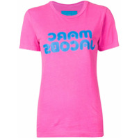 Marc Jacobs Camiseta com estampa de logo - Rosa
