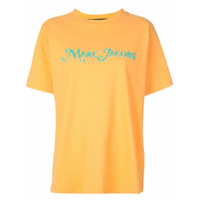 Marc Jacobs Camiseta oversized com logo - Laranja