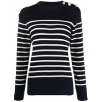 Marc Jacobs Suéter mangas longas com listras - Azul