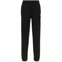 Marcelo Burlon County of Milan Calça de moletom com patch de asa - Preto