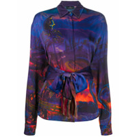 Marcelo Burlon County of Milan Camisa estampada - Azul