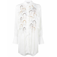 Marco De Vincenzo Chemise com laços - Branco