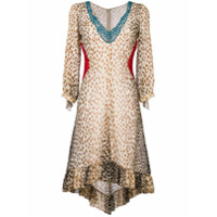 Marco De Vincenzo Vestido com estampa leopardo - Estampado