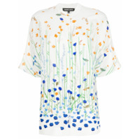 Markus Lupfer Camisa Drew Underwater Garden - Branco