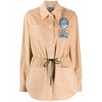 Markus Lupfer Jaqueta Dana com patches - Marrom