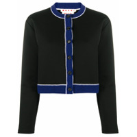 Marni Cardigan de lã virgem com abotoamento - Preto