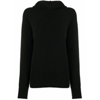 Ma'ry'ya Suéter mangas longas de capuz - Preto