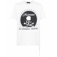 Mastermind Japan Camiseta com patch de logo - Branco