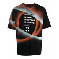 Mauna Kea Camiseta com estampa gráfica Welcome to Earth - Preto