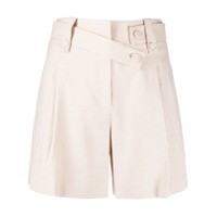 Max & Moi Bermuda de alfaiataria pantalona - Neutro