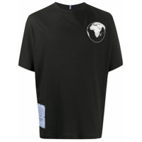 McQ Swallow Camiseta com estampa Earth - Preto