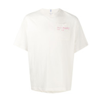 McQ Swallow Camiseta com estampa gráfica Earth - Neutro