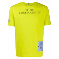 McQ Swallow Camiseta Truth Consequences de algodão - Verde