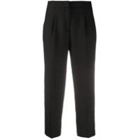 Michael Michael Kors Calça reta cropped - Preto