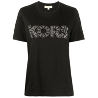 Michael Michael Kors Camiseta com aplicação de logo - Preto