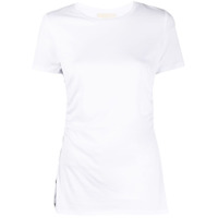 Michael Michael Kors Camiseta com franzido - Branco