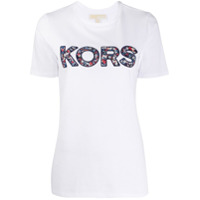 Michael Michael Kors Camiseta com logo - Branco