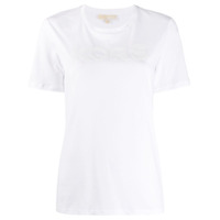 Michael Michael Kors Camiseta com logo de paetês - Branco