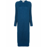 Michelle Mason Vestido midi de tricô - Azul