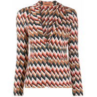 Missoni Blazer com estampa chevron - Neutro