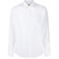 Missoni Camisa de linho com listras - Branco