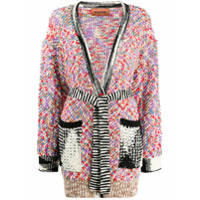 Missoni Cardigan com mix de padronagens - Neutro