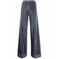 Missoni high-rise wide-leg knit trousers - Verde