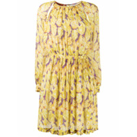 Missoni Vestido com estampa floral de seda - Amarelo