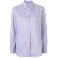 MM6 Maison Margiela Camisa mangas longas com abotoamento - Roxo