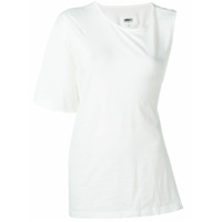 MM6 Maison Margiela Camiseta assimétrica - Branco