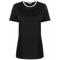 Moncler Camiseta com estampa de logo - Preto