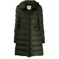 Moncler Casaco matelassÃª com capuz - Verde