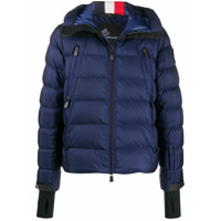 Moncler Grenoble hooded down jacket - Azul