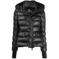 Moncler Grenoble Jaqueta matelassê com capuz - Preto
