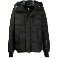 Moncler Grenoble Jaqueta matelassê mangas longas - Preto