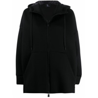 Moncler Grenoble oversized hooded jacket - Preto