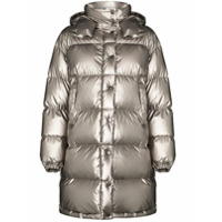 Moncler Jaqueta matelassê Gaou metálica - Cinza